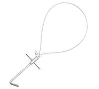 Gatuida Pince à Acier Inoxydable Ajustable Accessoire Portable pour Attraper des Animaux Convient Aux Cochons Bétails et Moutons