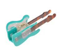 Gatuida Pince à Cheveux Accessoire Cheveux Créatif Bleu en Acétate Musicale Forme Mini Guitare Tenue Délicate Toute la Journée pour Femmes et Filles Bureau et Vie Quotidienne