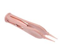 Gatuida Pince à Épiler Pour Bébé, Clip De Nettoyage Nez Rose, Acier Inoxydable Et Silicone, Poignée Antidérapante, Lumière Led Intégrée, Nettoyage Du Nez Oreilles, Usage Bébé