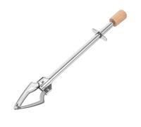 Gatuida Pince à Glaçons Multifonction Acier Inoxydable Forme Triangle Antidérapante Robuste pour Cuisine et Bar