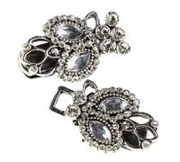 Gatuida Pince Châle Vintage Argentée Broche Col Multifonctionnelle Anti-peep Pour Femmes Clip Cache-misère Élégant Pour Écharpe Manteau Et Robe Fête Mariage Et Quotidien