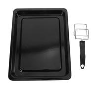 Gatuida Pince Extractrice pour Plaques de Cuisson 31X24X25 CM Poignée Isolante Anti-Brûlure Accessoire pour Four et Friteuse à Air Chaud Pince Sécurisée pour Plats Chauds Outil