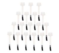 Gatuida Pinceaux de Rechange pour Vernis à Ongles 20 Pièces 11 Mm Brosse Douce Portable Professionnels et Particuliers Accessoires Nail Art