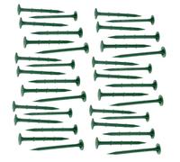Gatuida Piquets De Jardin en Plastique 150 Pcs Piquets 16 Cm pour Jardinage Extérieur Outils De Fixation Robustes pour Gazon Et Aménagement Paysager