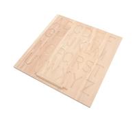Gatuida Planche Bois Montessori Alphabet Double Face avec Stylet Tableau de Traçage Lettres pour Apprentissage Développement Motricité Fine et Coordination Main-œil pour Tout-Petits