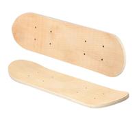 Gatuida Planche de Skateboard Vierge Soi-même 2 Pièces 43 Cm, Double Face en Érable 7 Couches, Matériel de Skateboard pour Garçon et Filles, Planches DIY pour Skatepark et Rue