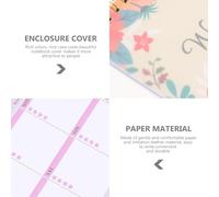 Gatuida Planificateur Journalier à Spirale sans Date Carnet de Notes pour Étudiants Agenda Anglais pour Organisation Quotidienne et Gestion des Objectifs