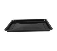 Gatuida Plaque de Cuisson Émaillée Noire Brillante Plateau Résistant pour Four Lèchefrite Antiadhésif Polyvalent pour Pizza Pâtisserie et Rôtissage Facile à Nettoyer