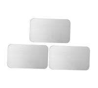 Gatuida Plaque De Refroidissement pour Petit Animal 3pcs 10x6cm Accessoires pour Hamster Et Chinchilla Aluminium Isolant pour Été Animaux De Compagnie Confort pour Rongeurs