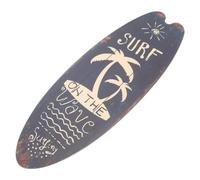 Gatuida Plaque Décorative Murale Bois Forme Planche de Surf Intérieure Décoration Chambre Salon Entrée Design Original