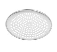 Gatuida Plaque Ronde en Aluminium Plaque de Cuisson Perforée pour Fours pour Pizzas Croustillantes Accessoire Cuisine Ménager