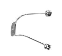 Gatuida Plaquettes Nez Lunettes Métal Forme de Selle Coussinets Remplaçables pour Adultes et Garçon Fille Accessoires Confortables pour Lunettes Support Nasal à Vis Simple