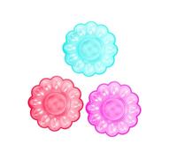 Gatuida Plateau de Rangement pour Œufs en Plastique 3 Pièces 24x3 Cm Multifonctions, Organiseur D'œufs Réutilisable pour Réfrigérateur, Assiette à Œufs Pratique et Gain Couleur Aléatoire