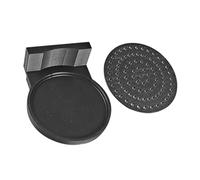 Gatuida Plateau Égouttoir Café Compact Résistant Chaleur Bac Vidange Amovible Compatible Mini Machine Café Base Stable pour Petite Tasse Optimisation Espace Plan de Travail