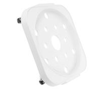 Gatuida Plateau Fixe pour Bouteille De Gaz Stabilisateur De Base De Bouteille De Roulette De Réservoir De Plateau De Réservoir De Gaz Fond De Réservoir D'essence PP Blanche