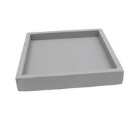 Gatuida Plateau pour Jardinière Plastique Épais Support Étanche Antidérapant pour Pot de Fleurs Intérieur et Balcon Imitation Base pour Plantes