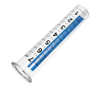 Gatuida Pluviomètre Extérieur avec Échelle Jauge De Niveau Eau pour Pelouse Et Jardin Outil De Mesure De Pluie Transparent Et Précis