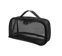 Gatuida Pochette De Maquillage Filet Sac De Voyage avec Poignée Sac Filet Respirant avec Fermeture Éclair pour Articles De Toilette