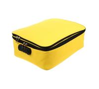 Gatuida Pochette de Rangement Documents à Capacité Importante avec Cadenas à Code Double Fermeture Éclair Sécurisée Sac Multifonctionnel pour Cartes et Papiers pour Voyages et Usage