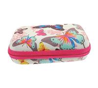 Gatuida Pochette D'huile Essentielle 30 Compartiments Grand Format en Mousse Rose Fuchsia pour Flacons 1ml/2ml/3ml Transport Portable Voyage Trousse Rangement Flacons Huiles Essentielles