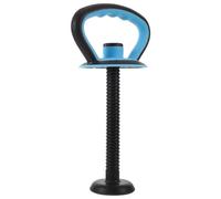 Gatuida Poignée de Kettlebell Réglable pour Plaques de Poids Convertisseur Haltères Bleu pour Entraînement de Force à Domicile Base Compacte pour Fitness
