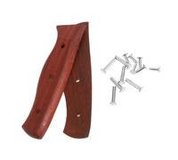 Gatuida Poignée de Remplacement Bois pour Cutter de Cuisine Poignée Antidérapante Ergonomique et Confortable pour Chef Accessoire de Rechange pour Couteau de Cuisine Professionnel