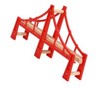 Gatuida Pont Suspendu Modèle pour Train Accessoire Modélisme Ferroviaire Facile à Installer Compatible Plupart des Systèmes de Trains pour Construction de Scènes et Jeux Créatifs