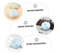 Gatuida Porcelaine Eau pour Calligraphie Station Art et Compacte Ronde Ergonomique pour Encre Chinoise Outil de Bureau Pratique pour Peinture et Encre