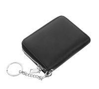 Gatuida Porte-Cartes en Cuir Noir à Soufflet, Grosse Capacité | Organisation Pratique, Ouverture Accordéon, Récupération Rapide des Cartes, Style Classique pour Usage Quotidien