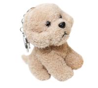 Gatuida Porte-clés Chien Peluche Résistant à Usage Pendentif Suspendu pour Sacs Ou Clés Accessoire Décoratif