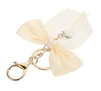 Gatuida Porte-clés Nœud en Alliage de Zinc avec Pendentif Ruban Élégant pour Femmes Décoration pour Clés Sacs à Main et Voiture Durable