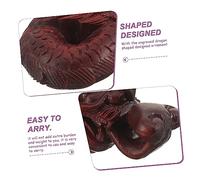 Gatuida Porte-clés Pendentif Dragon de Sculpté Main Décoration Suspendue Légère pour Sac et Clés Accessoire Artisanal Raffiné