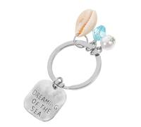 Gatuida Porte Clés Pendentif et Perle Dreaming Of The Sea Accessoire Décoratif pour à Main et Porte Style Fantaisie