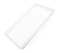 Gatuida Porte Entrée Acier Inoxydable pour Cage à Pigeons Barre Fer Porte Piège à Sens Unique pour Volières et Colombiers Accès Facile pour Oiseaux de Course