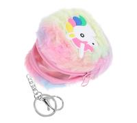 Gatuida Porte-Monnaie Licorne Mignon en Silicone Petit Paquet à Monnaie Fermeture Éclair Portefeuille Compact pour Femmes pour Paquet à Main Ou Poches Design Coloré