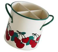 Gatuida Porte-ustensiles de Cuisine Alliage Léger avec Compartiments Seau de Rangement Multifonction pour Couverts Égouttoir et Organiseur de Cuisine Compact