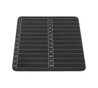 Gatuida Portefeuille Métallique Étanche et Ignifugé en Acier Inoxydable Noir, Plaque Double Face pour Stockage Sécurisé de Phrases de Récupération Cryptographique, 24 Mots, Protection