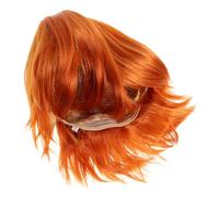 Gatuida Postiche Cosplay Courte 30 Cm Synthétique Légère Unisexe pour Bal Masqué et Fêtes D’anime Coiffe Ajustable