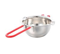 Gatuida Pot de Fusion Acier Inoxydable avec Poignée Isolante Bain pour Chocolat Beurre et Bonbons Outil de Cuisson Pratique pour Maison et Restauration