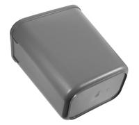 Gatuida Poubelle de Bureau Créative Sans Couvercle Seau Rectangulaire Petit Format pour Chambre et Bureau Conteneur à Ordures Pratique et Discret Couleur Aléatoire