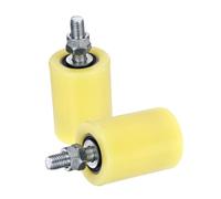 Gatuida Poulie En Nylon De Porte Coulissante 50x70 Mm, Roue De Guidage Pour Portail Coulissant, Résistance Élevée, Faible Vibration, Lot De 2 Pièces, Pour Porte Électrique Et Mobilier Coulissant