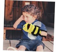 Gatuida Poupée Marionnette Main Abeille Peluche Douce Interactif pour Conte et Jeu Imitation Modèle Animal Peluche Souple Éducatif pour Garçon Fille