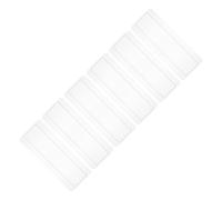 Gatuida Présentoir à Ongles en Plastique Solide 6 Pièces 50 Échantillons de Couleurs Nuancier pour Nail Art Carte d'Entraînement et Présentation Professionnelle pour Salon de Manucure