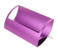 Gatuida Présentoir de Cartes de Visite de Bureau en Alliage D’aluminium | Présentation Organisée, Style Moderne Décoratif, pour Comptoirs et Stands D’exposition, Teinte Violet