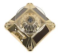 Gatuida Présentoir Rotatif Motorisé pour Bijoux Éclairage Led, Plateau Tournant en Abs Élégant, Capacité 300-500g, pour Magasin ou Maison