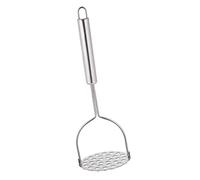 Gatuida Presse-purée Pommes de Terre Acier Inoxydable avec Longue Poignée Ergonomique Outil Manuel Polyvalent pour Purée de Légumes et Fruits Adapté Cuisine Familiale et Professionnelle