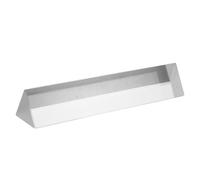 Gatuida Prisme triangulaire en cristal clair, verre optique pour cours de | Prisme optique pour salle de réateur d'arc-en-ciel haute transparence pour photographes, enseignants et