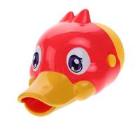 Gatuida Rallonge De Robinet Pour Garçon Et Filles En Silicone Rouge, Protection Anti-éclaboussures, Compatible Plupart Des Robinets, Pour Lavabo Et Salle De Bain, Accessoire Pratique Pour Tout-petits