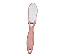 Gatuida Râpe Pédicure Double-face Acier Inoxydable Outil Professionnel pour Enlever Callosités Portable et Léger Soin des Doux et Usage Maison et Voyage Couleur Rose