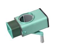 Gatuida Râpe Rotative Manuelle Multifonction pour Légumes Trancheuse à Manivelle avec Lames Outil de Cuisine Compact Antidérapant pour Trancher Râper Émincer